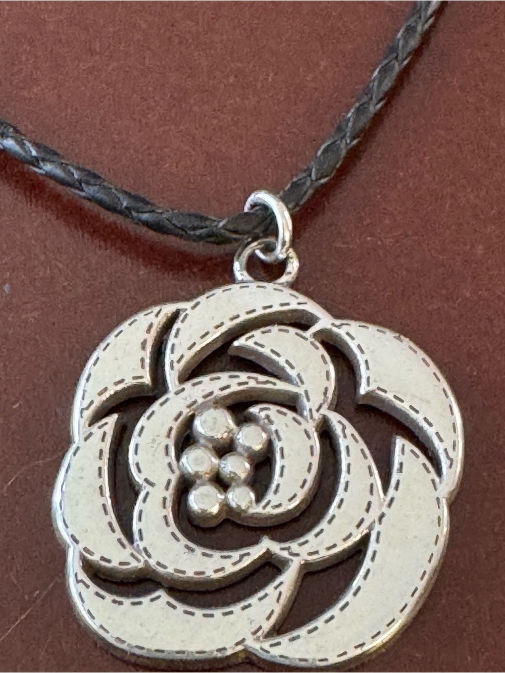 Brighton Texas Rose Necklace - Picture 3 of 9